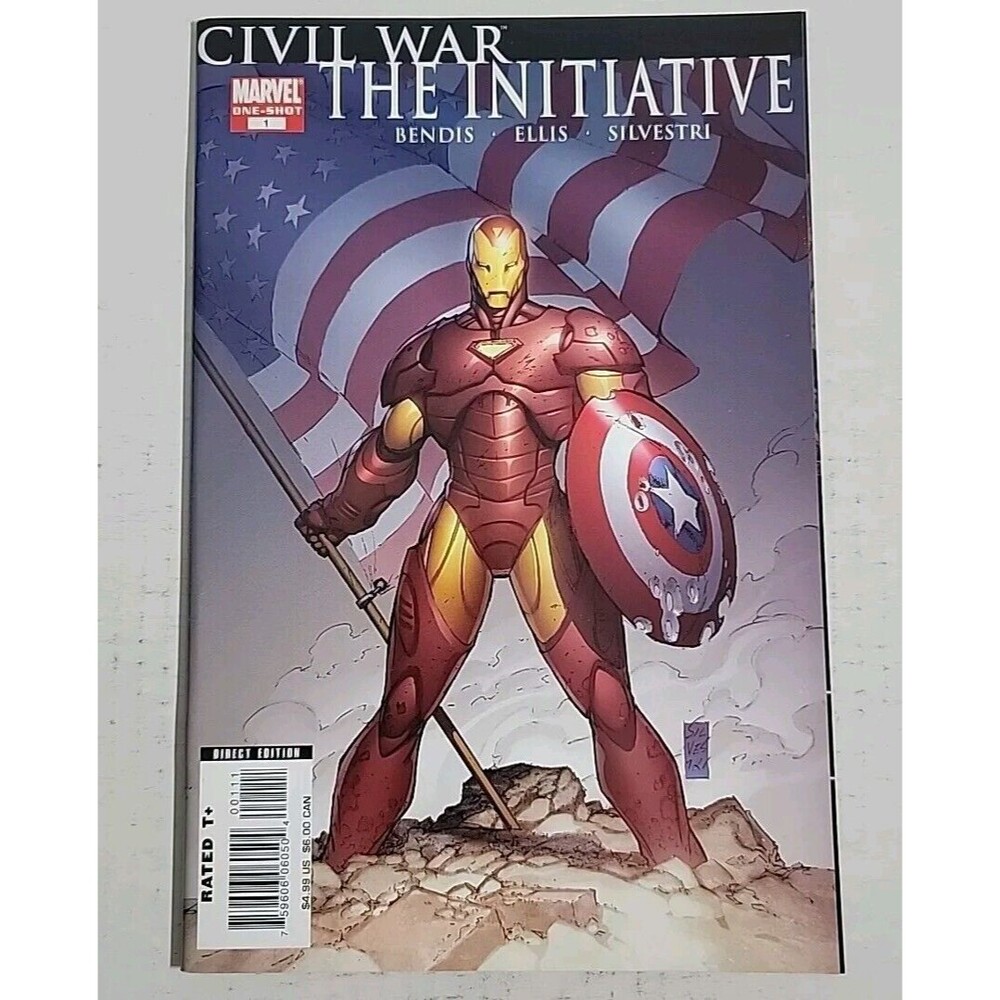 CIVIL WAR THE INITIATIVE #1 Marc Silvestri (Marvel 2007) NM EXCELLENT CONDITION